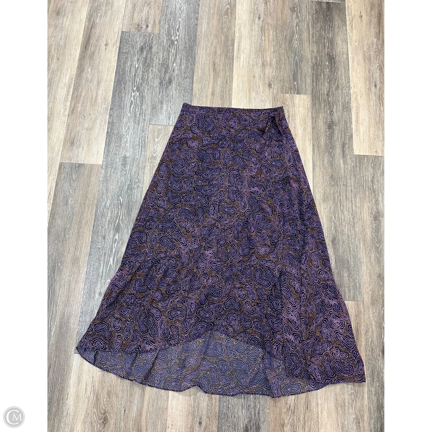 Skirt Midi By Denim Hunter In Purple, Size: M