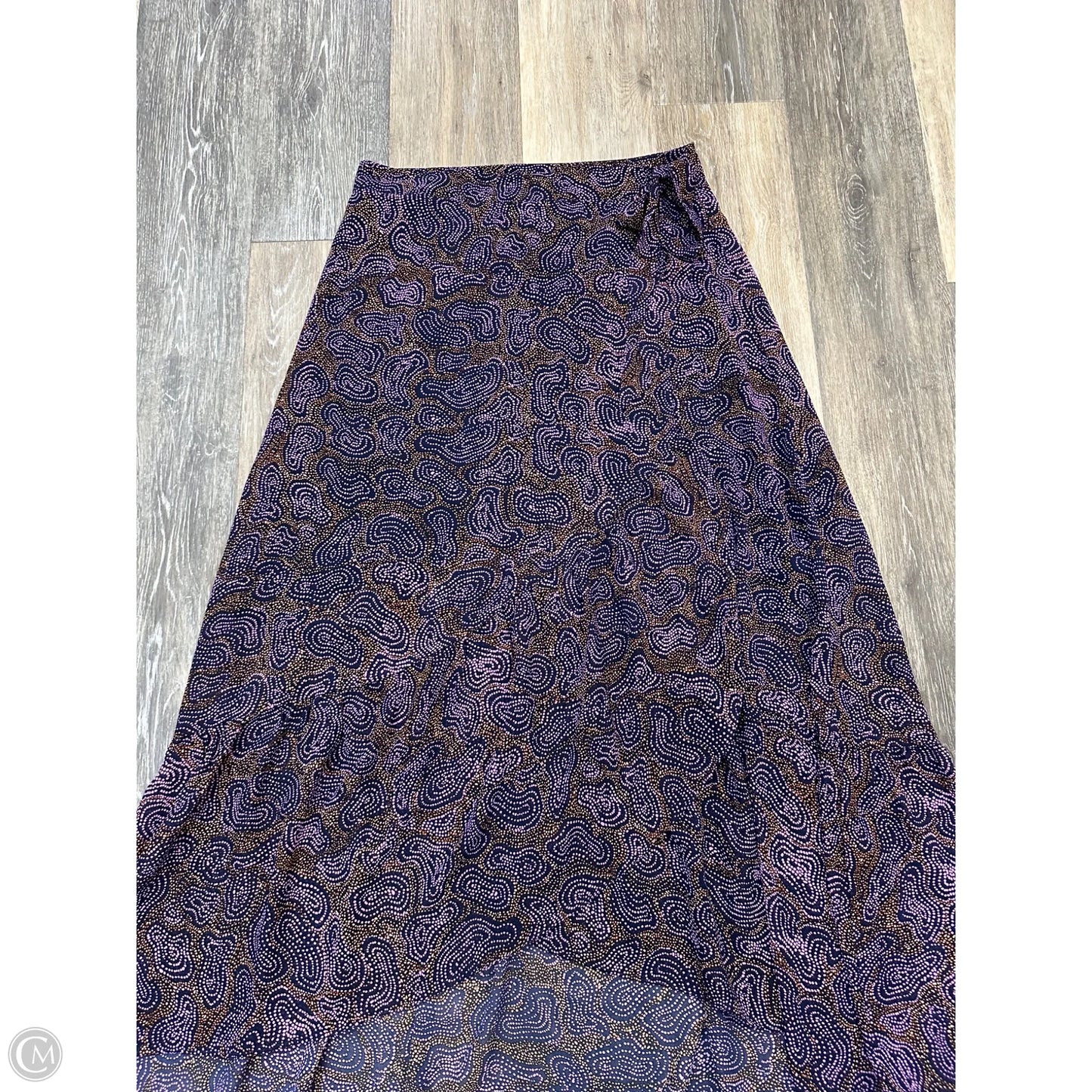 Skirt Midi By Denim Hunter In Purple, Size: M