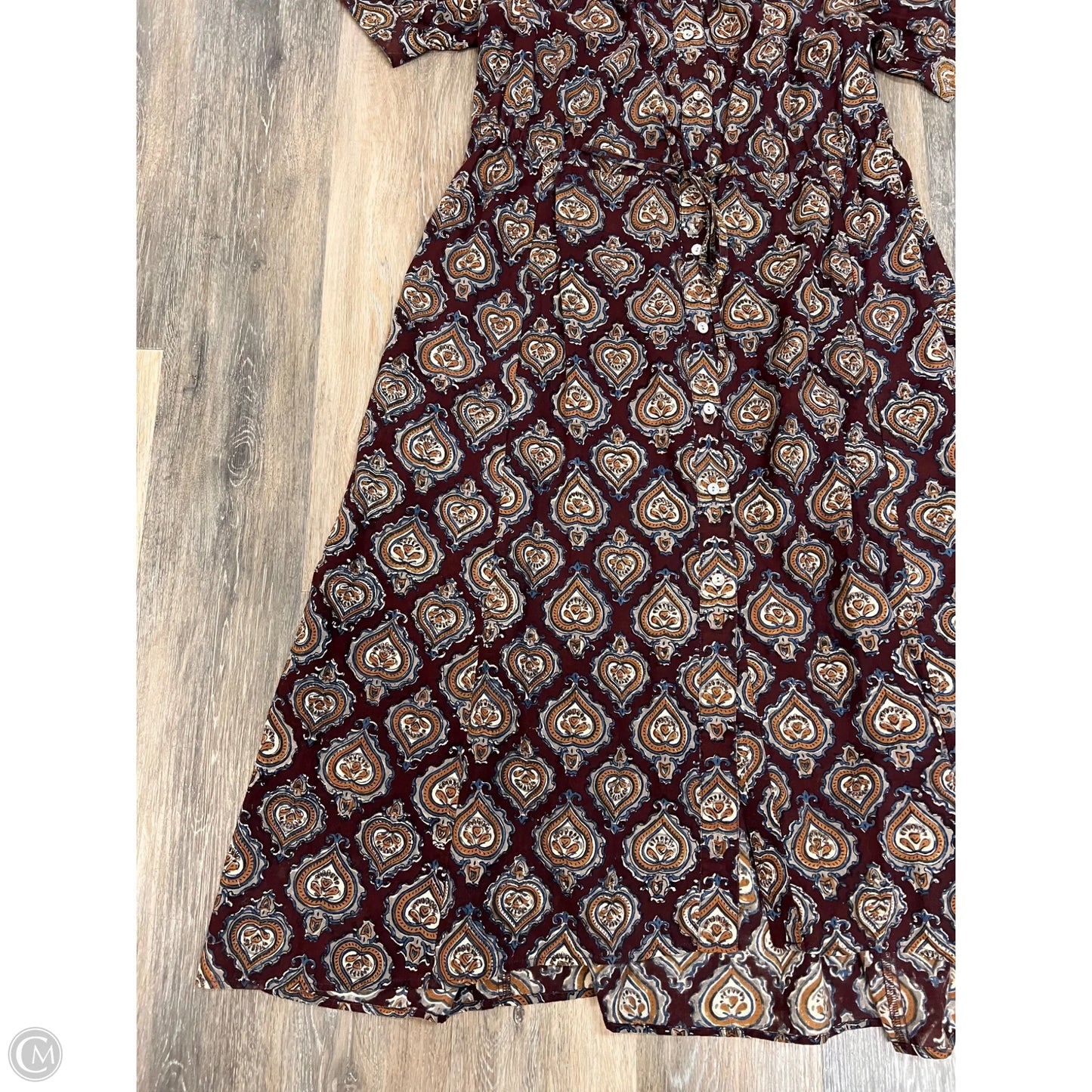 Dress Casual Midi By Pure Jill In Multi-colored, Size: M