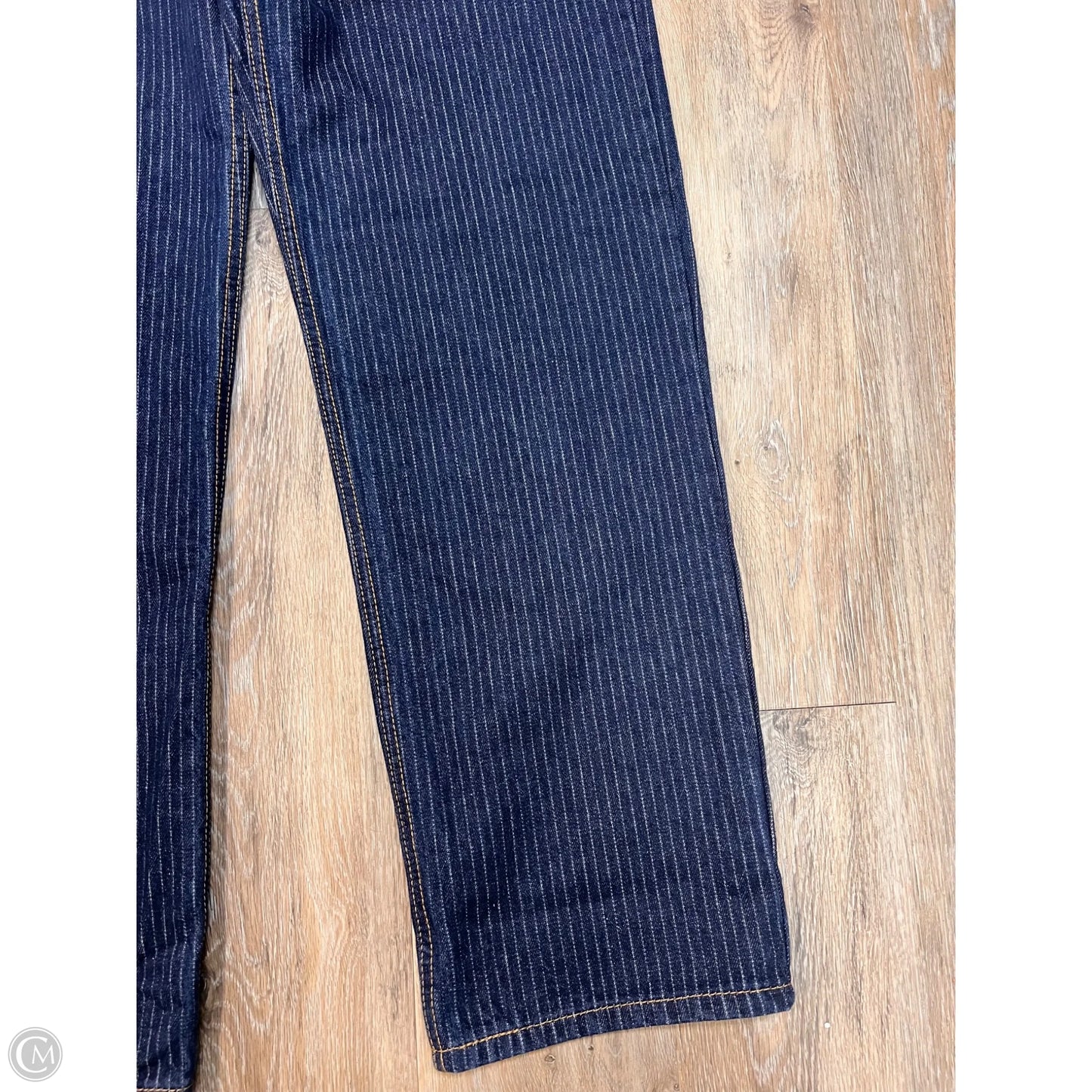 Jeans Straight By Levis In Blue Denim, Size: 10/30