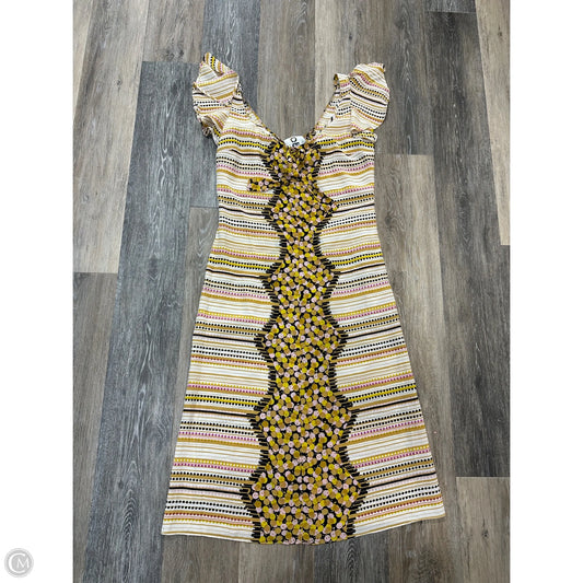 Dress Party Midi By Mayle In Yellow, Size: 8