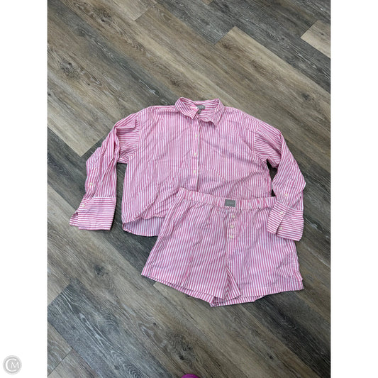 Pajamas 2pc By J. Crew In Pink, Size: M
