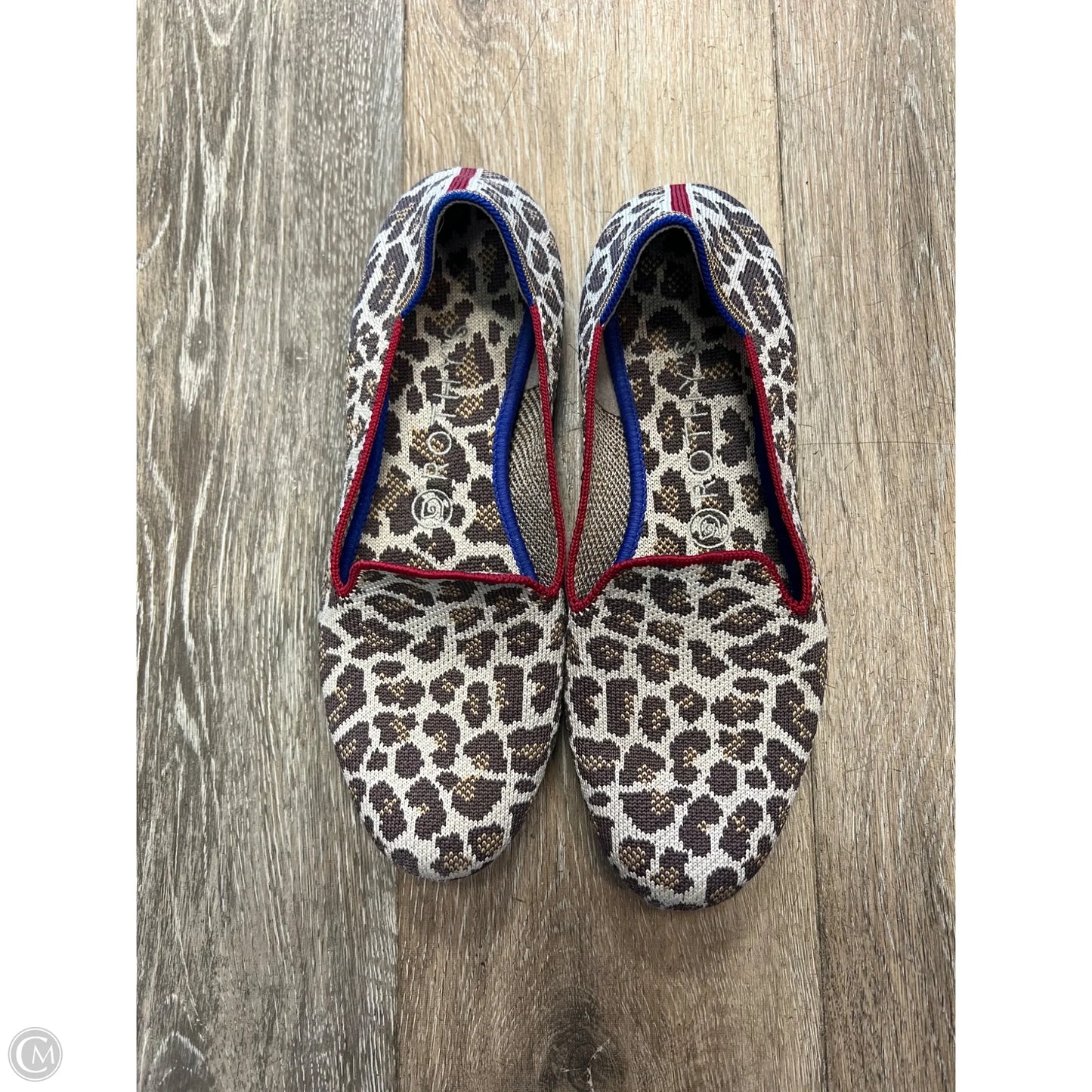Shoes Flats By Rothys In Animal Print, Size: 8.5