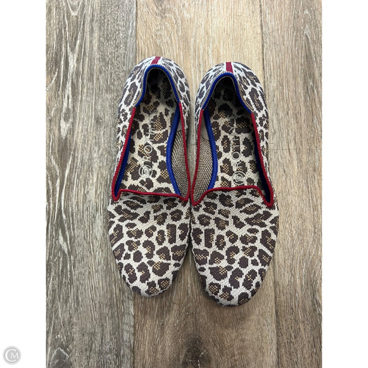 Shoes Flats By Rothys In Animal Print, Size: 8.5