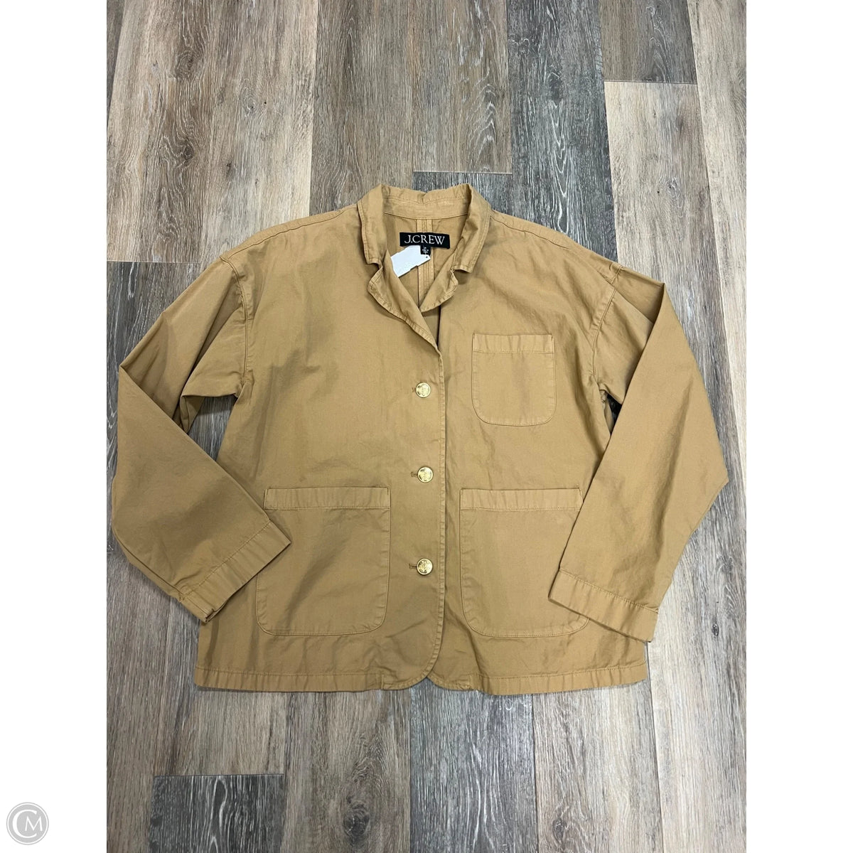 Jacket Other By J. Crew In Tan, Size: M