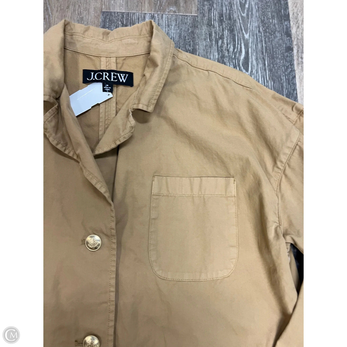 Jacket Other By J. Crew In Tan, Size: M