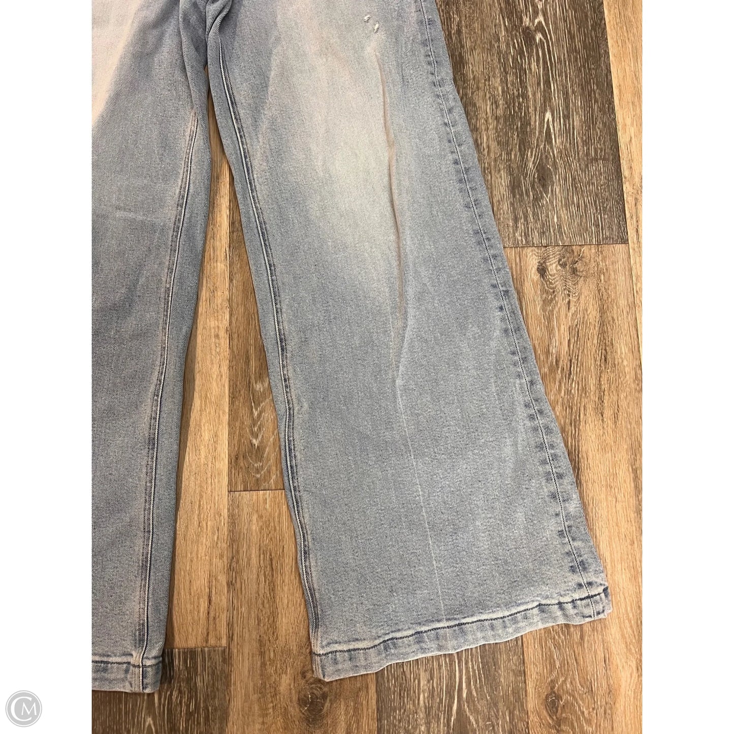 Jeans Wide Leg By Pistola In Blue Denim, Size: 10/30