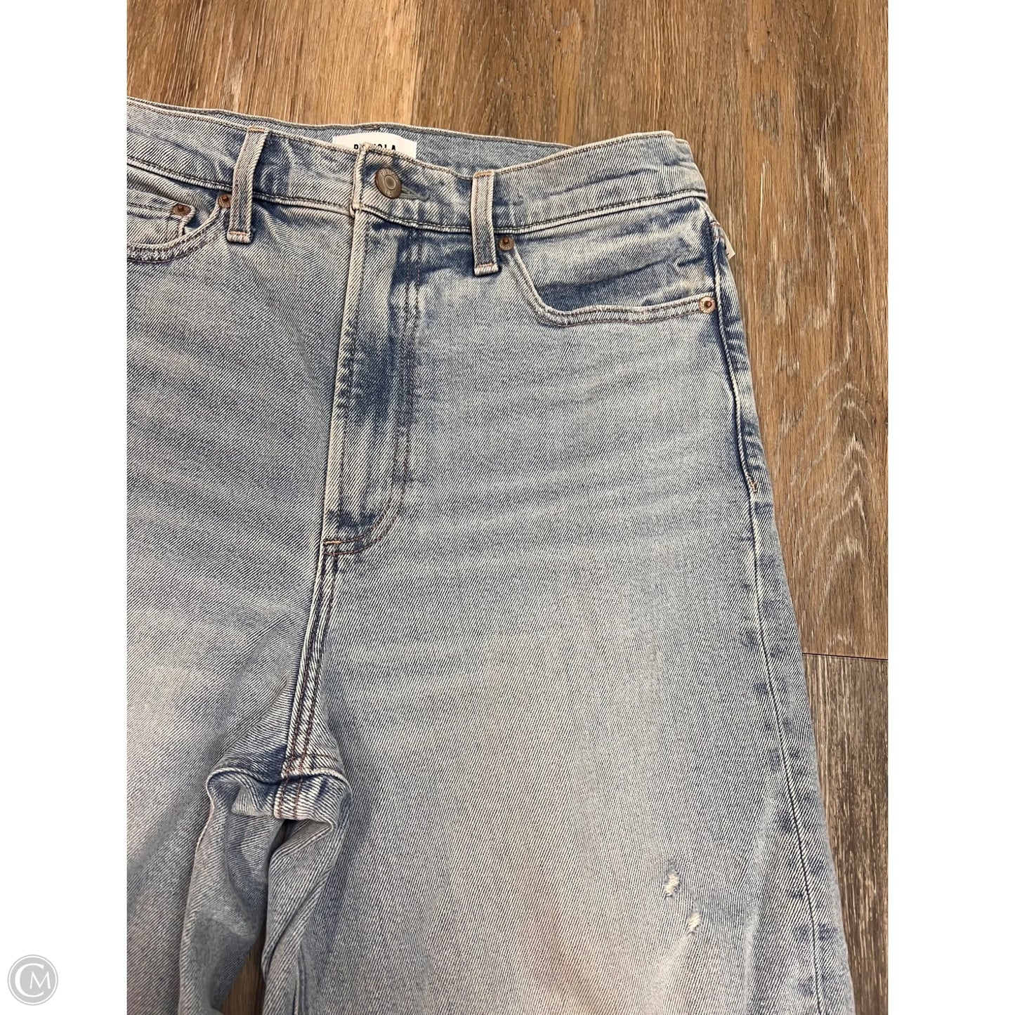 Jeans Wide Leg By Pistola In Blue Denim, Size: 10/30