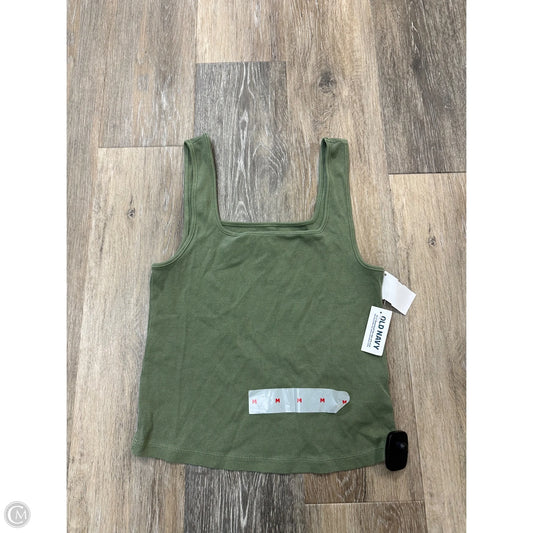 Tank Top By Old Navy In Green, Size: M