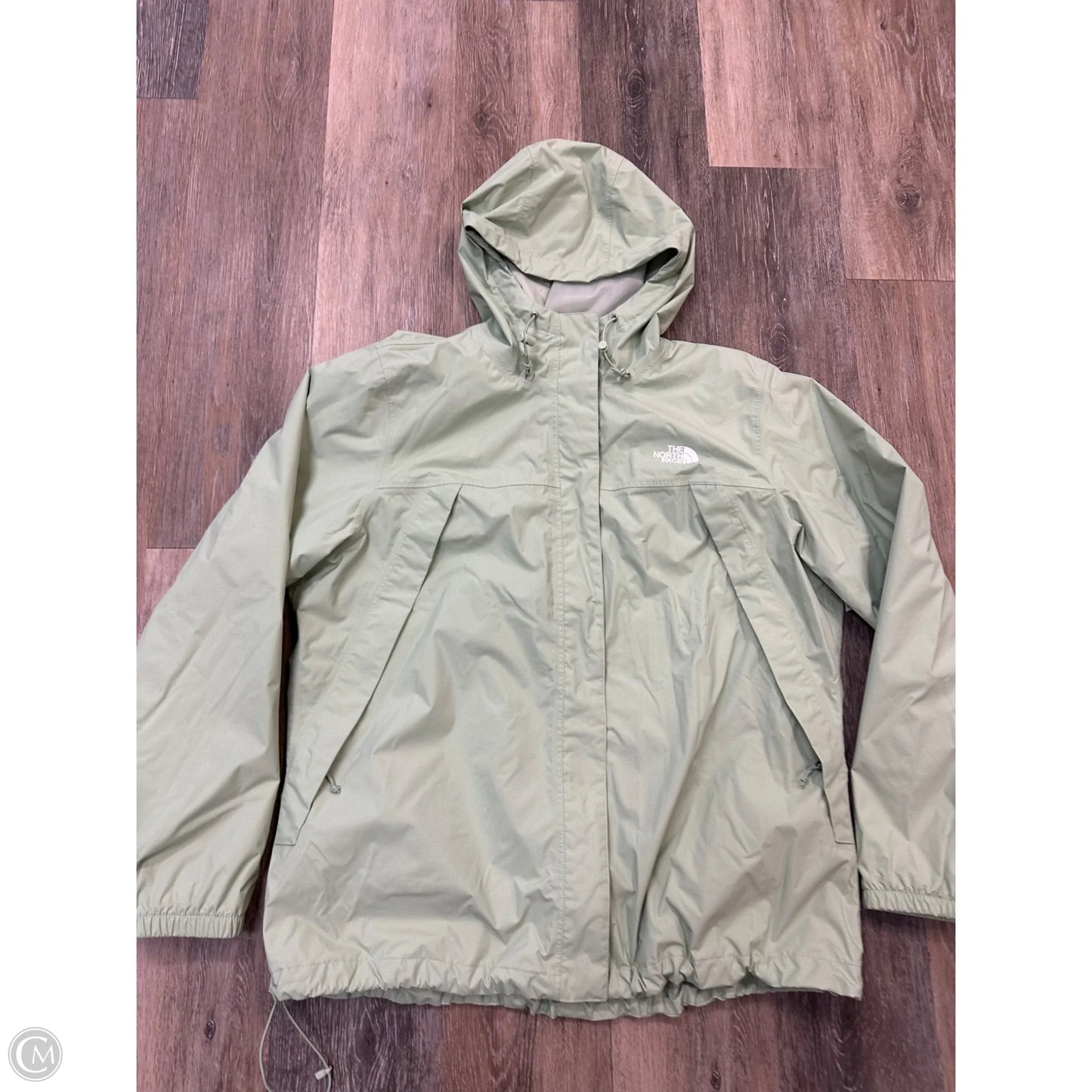 Jacket Windbreaker By The North Face In Green, Size: Xl