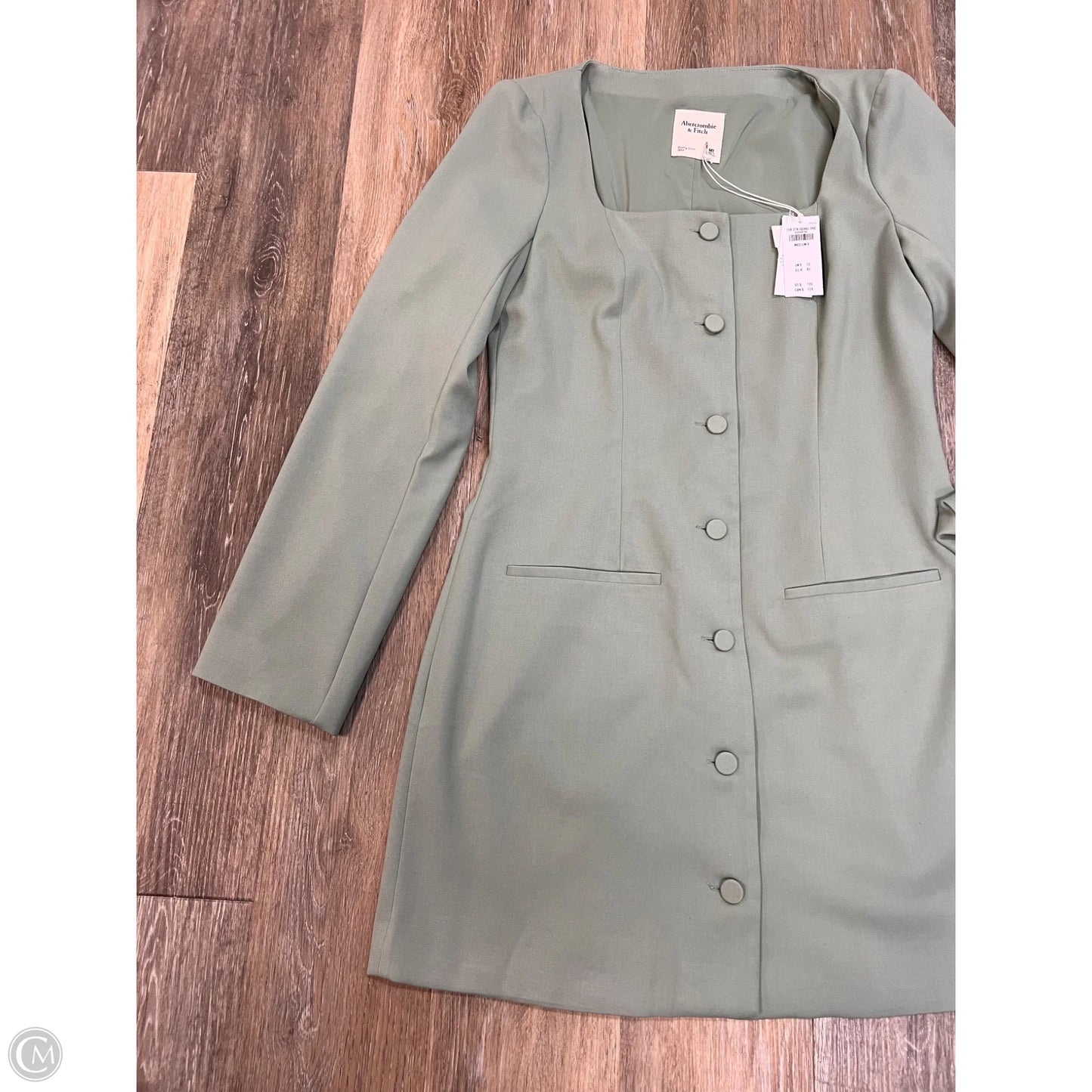 Dress Party Short By Abercrombie And Fitch In Green, Size: M