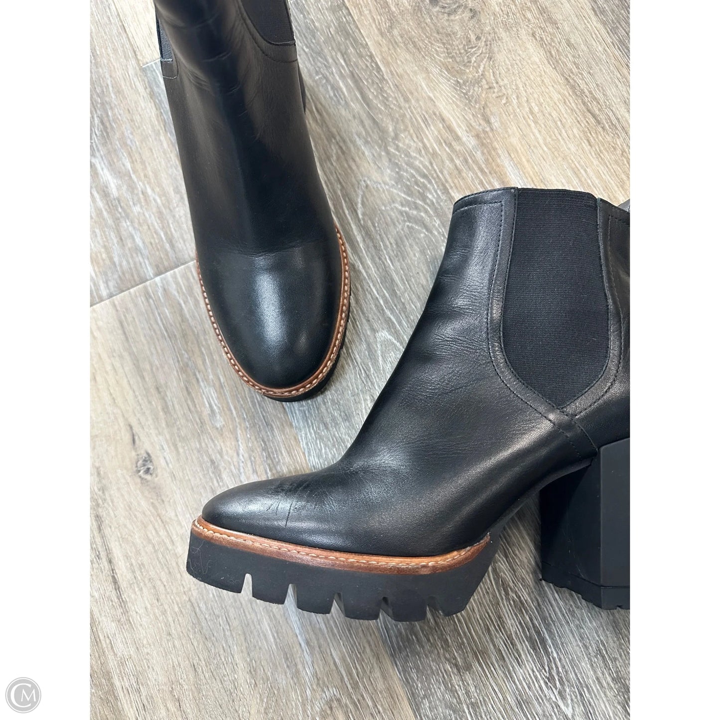 Boots Ankle Heels By Gravitypope In Black, Size: 6.5