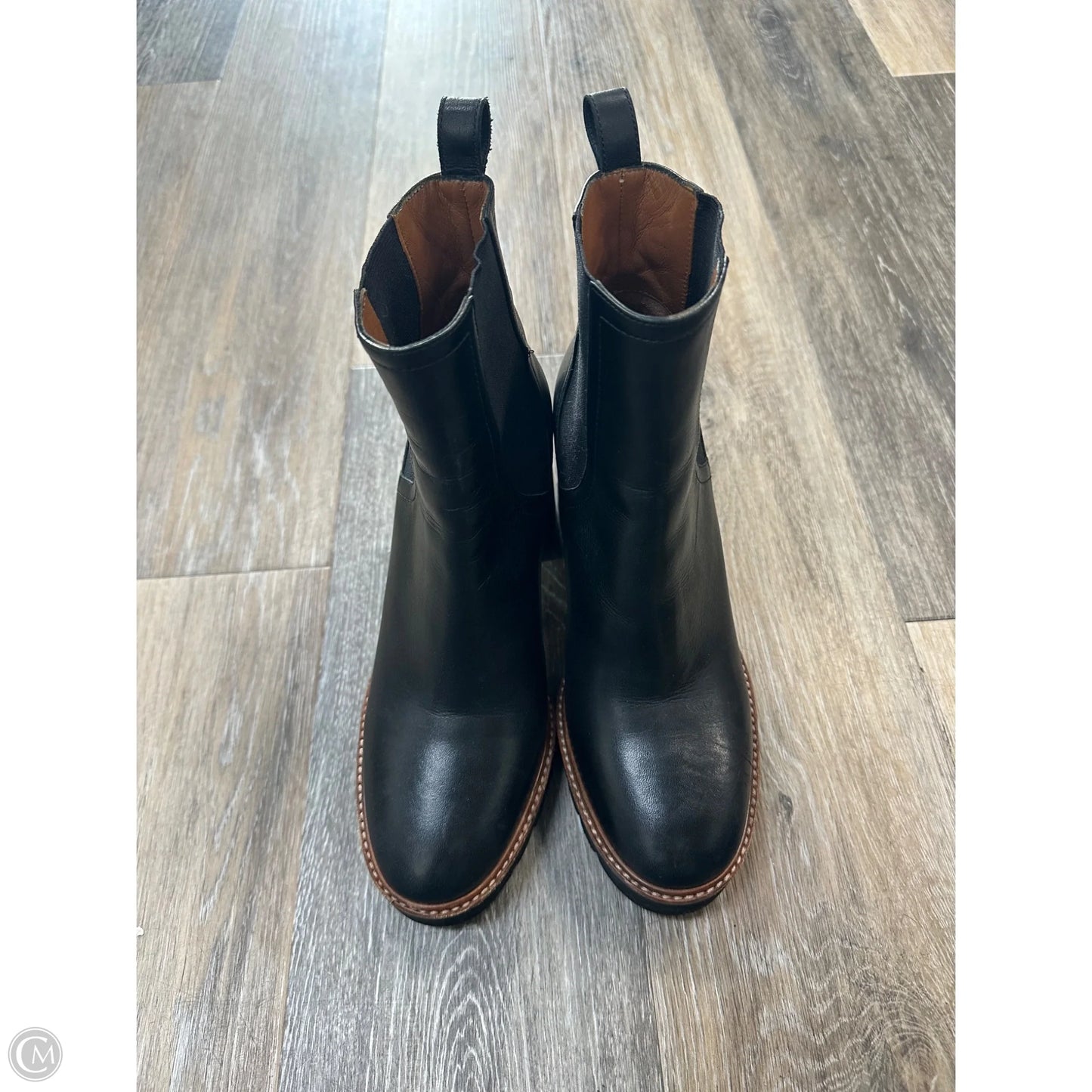 Boots Ankle Heels By Gravitypope In Black, Size: 6.5