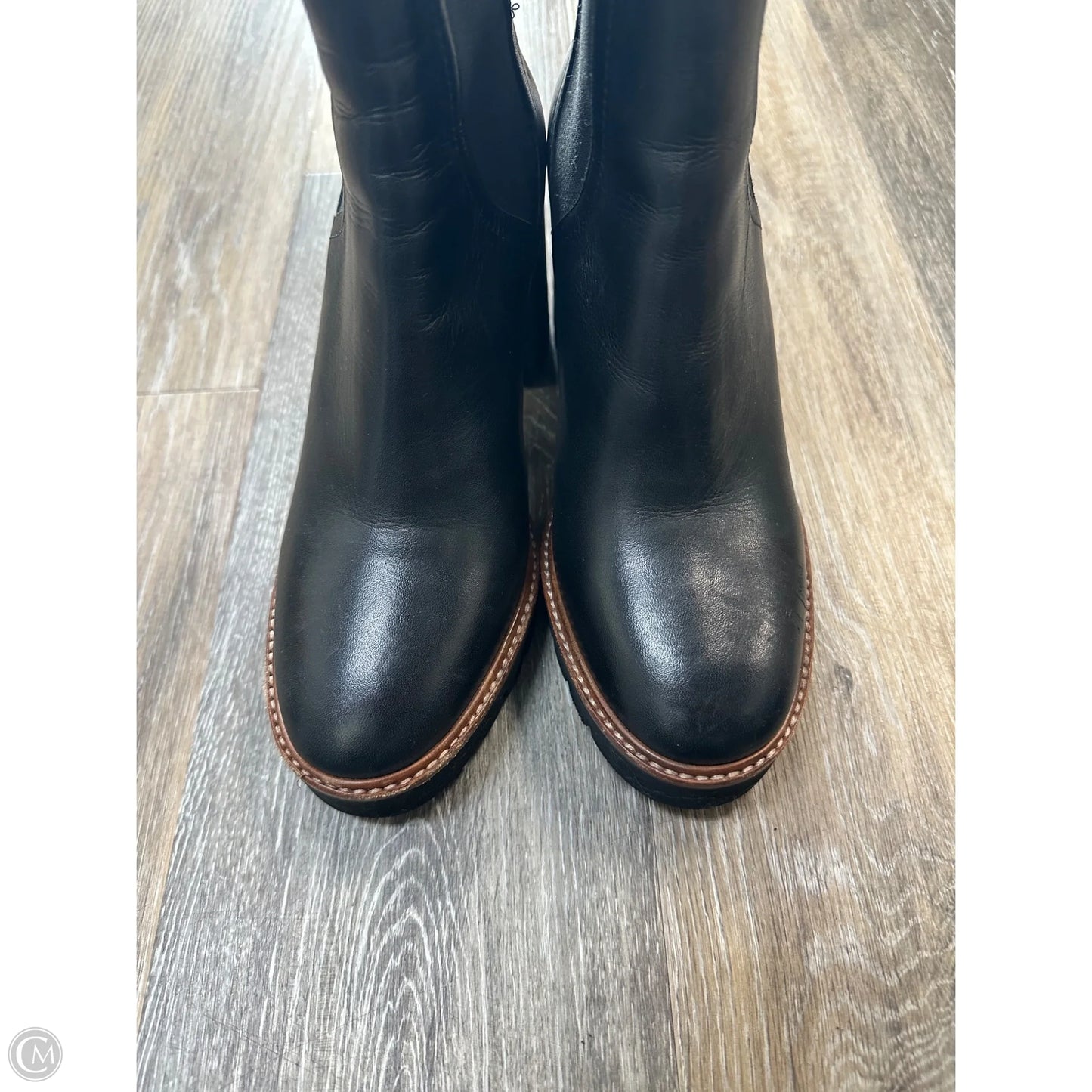 Boots Ankle Heels By Gravitypope In Black, Size: 6.5