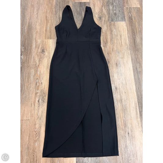 Dress Party Midi By Abercrombie And Fitch In Black, Size: M