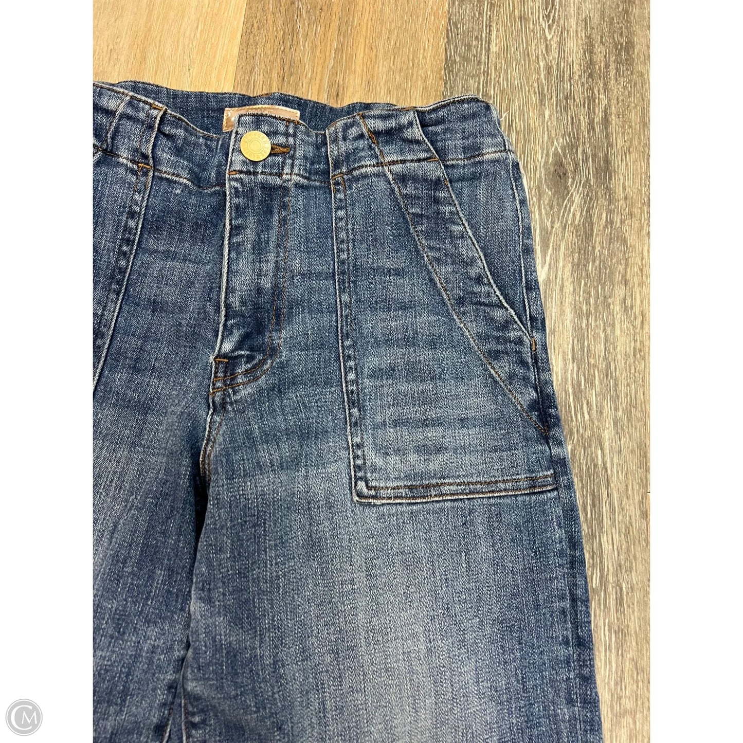 Jeans Wide Leg By Kut In Blue Denim, Size: 2