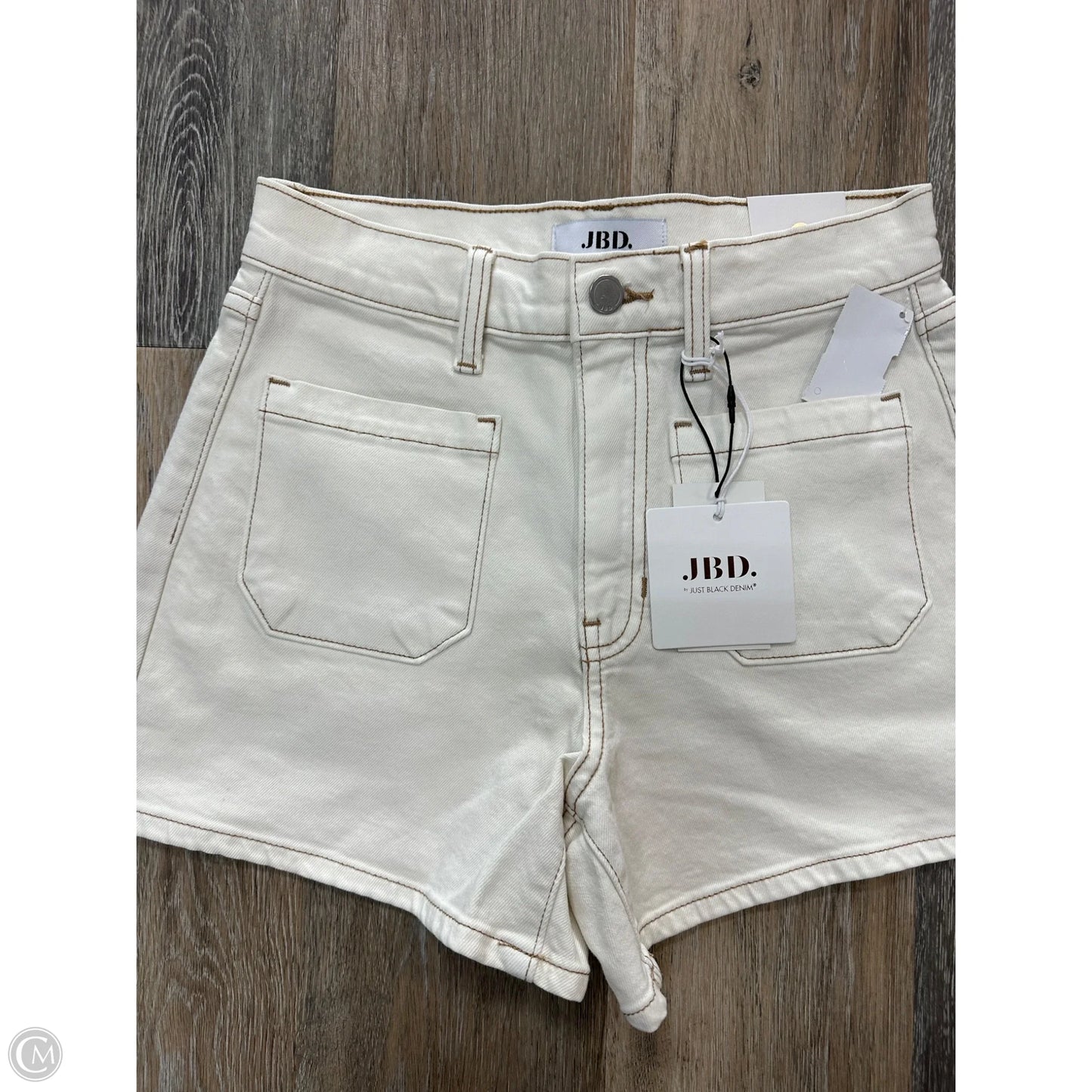Shorts By Just Black In Cream, Size: S