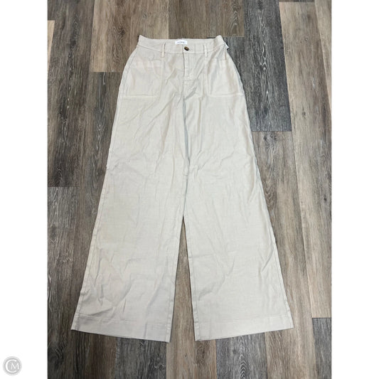 Pants Wide Leg By Evereve In Cream, Size: 4
