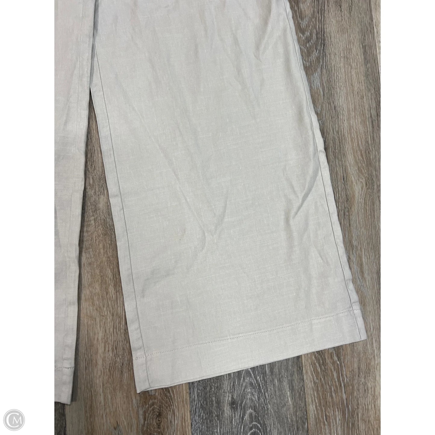 Pants Wide Leg By Evereve In Cream, Size: 4