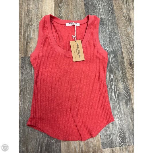 Tank Top By Project Social Tee In Pink, Size: S