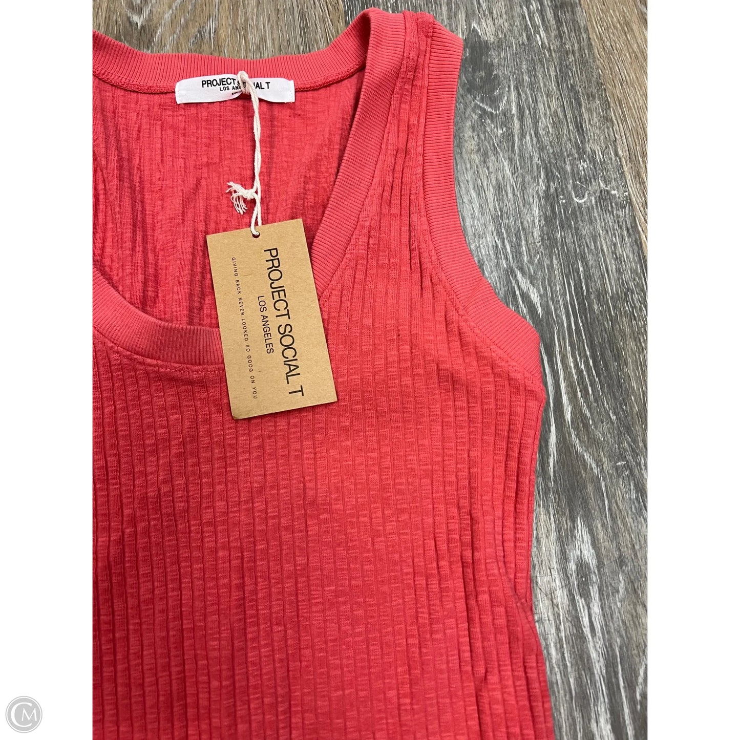 Tank Top By Project Social Tee In Pink, Size: S