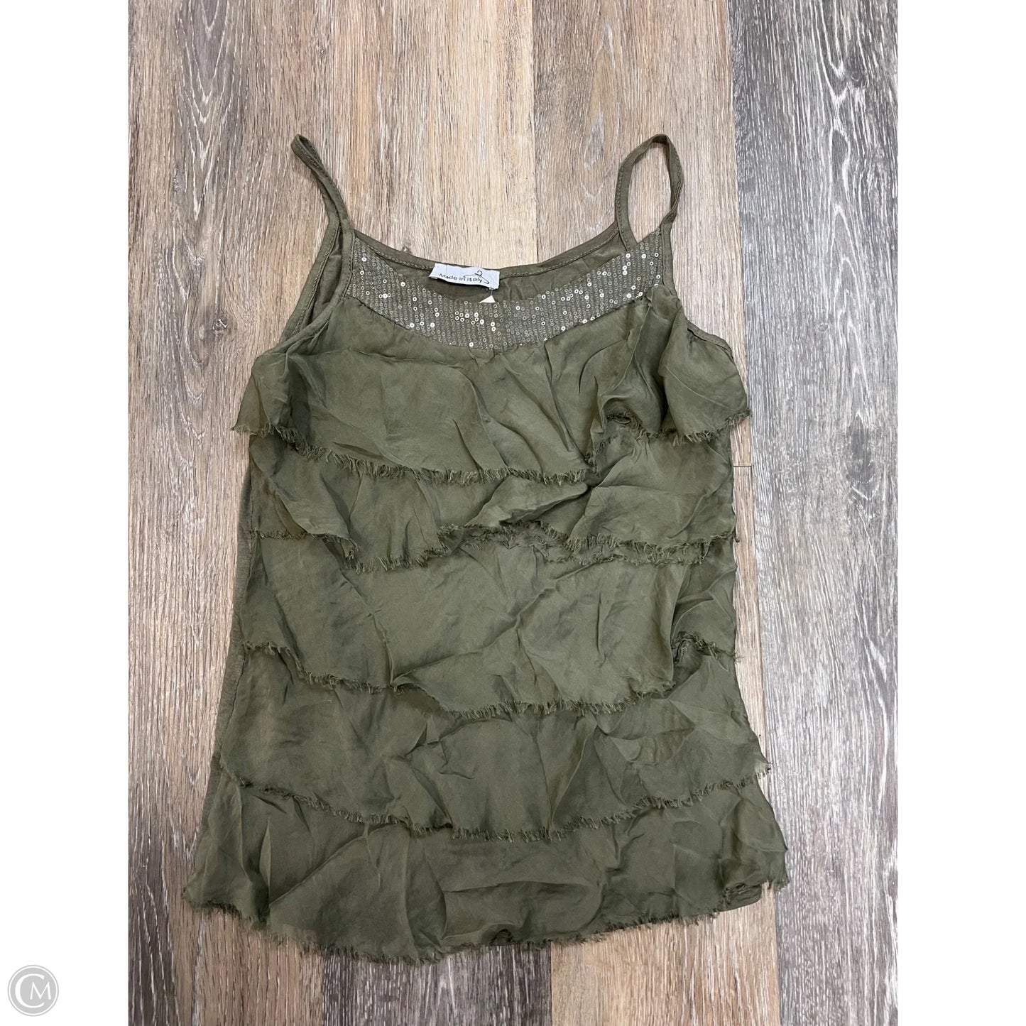 Skirt Set 2pc By Made in Italy In Green, Size: S