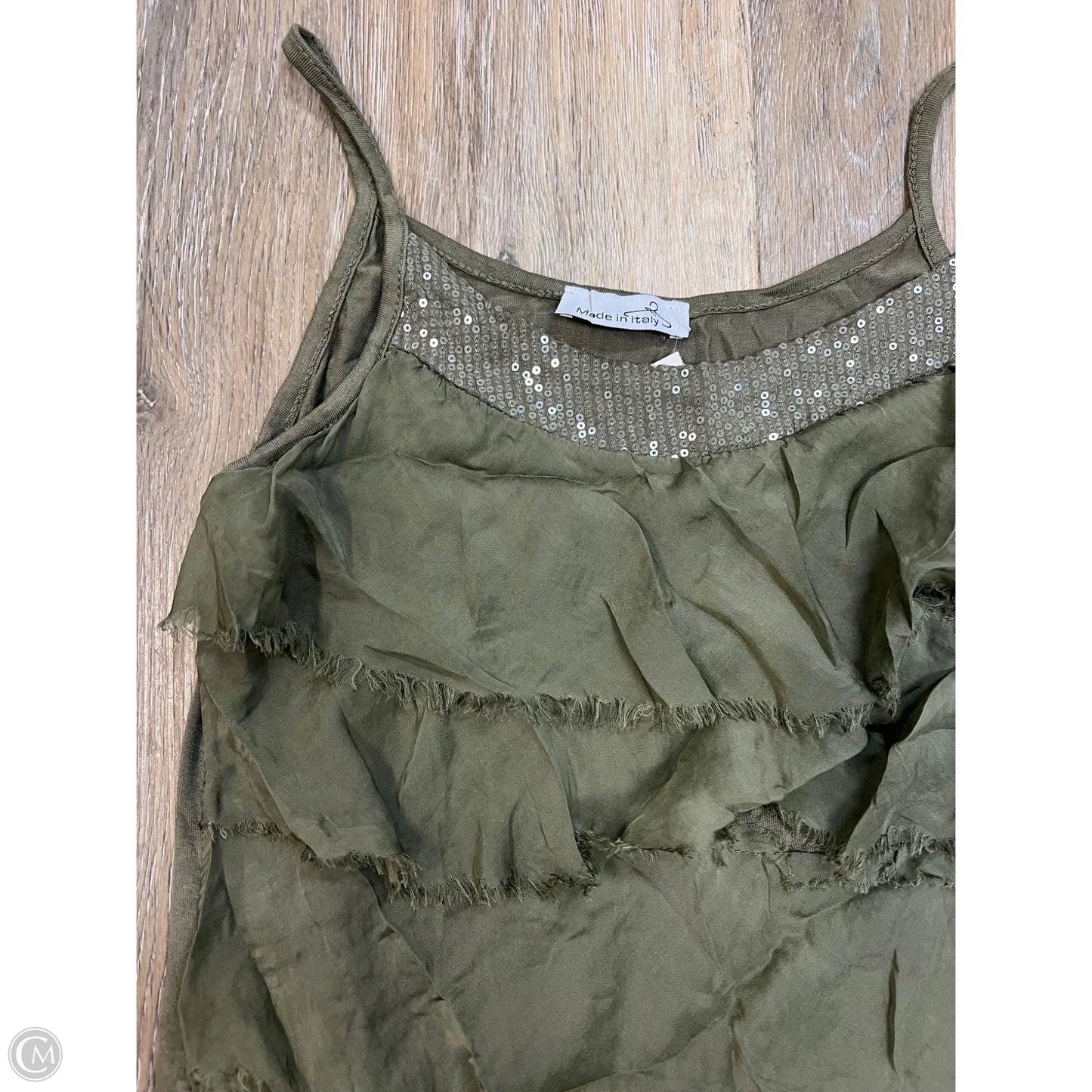 Skirt Set 2pc By Made in Italy In Green, Size: S