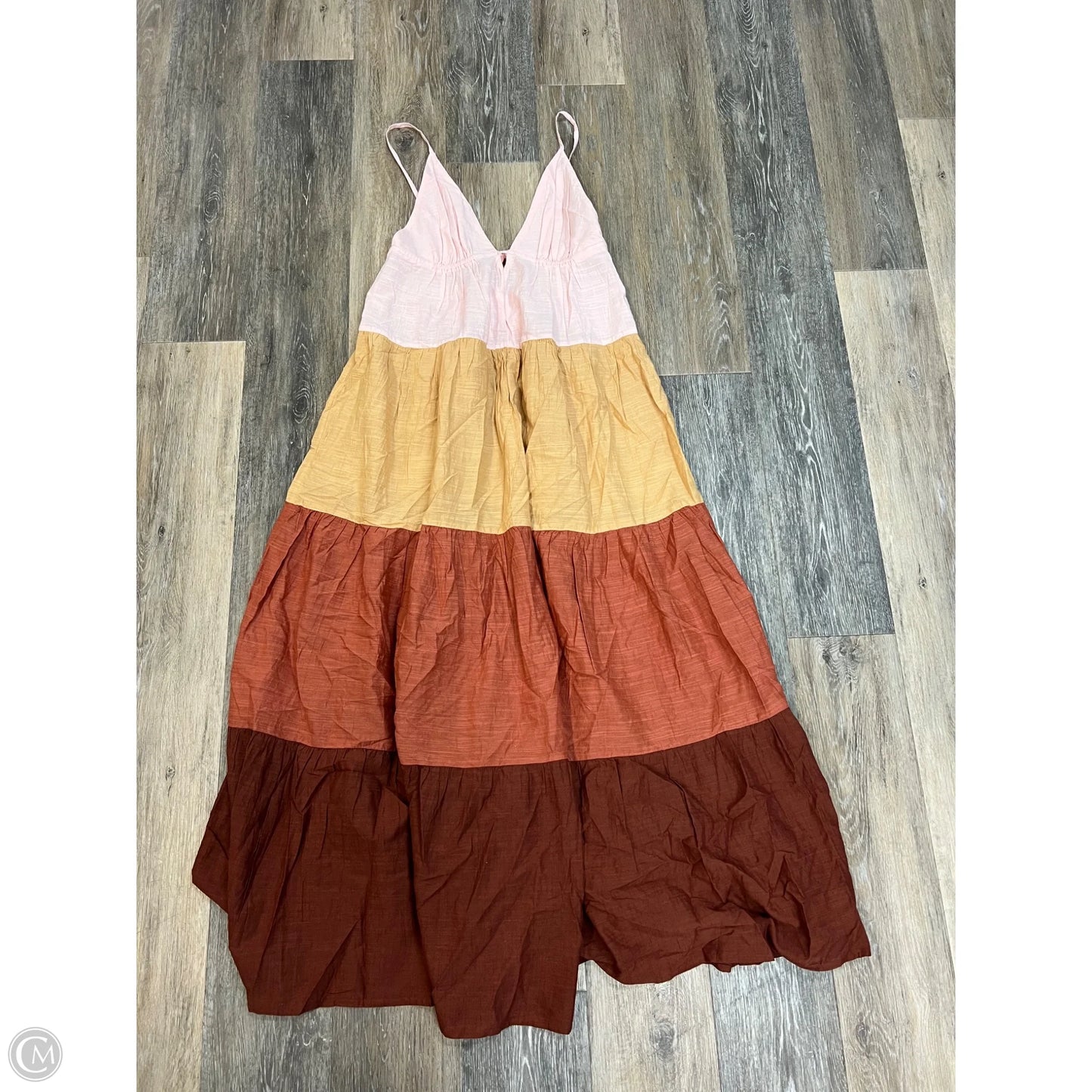 Dress Casual Maxi By Anthropologie In Striped Pattern, Size: Xs