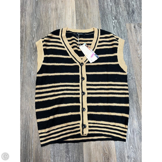 Vest Sweater By Dokotoo In Black, Size: S