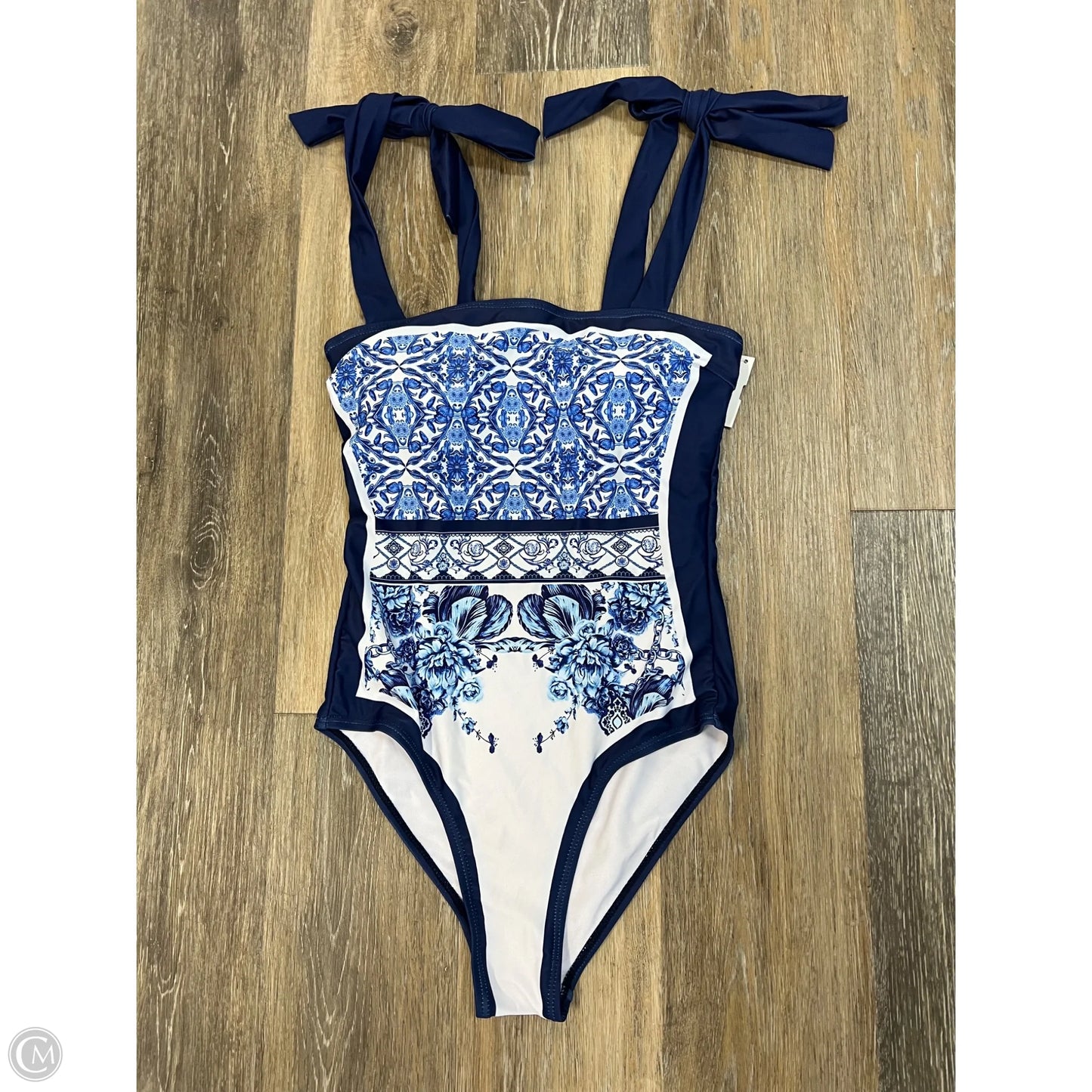 Swimsuit 2pc By Clothes Mentor In Blue, Size: S