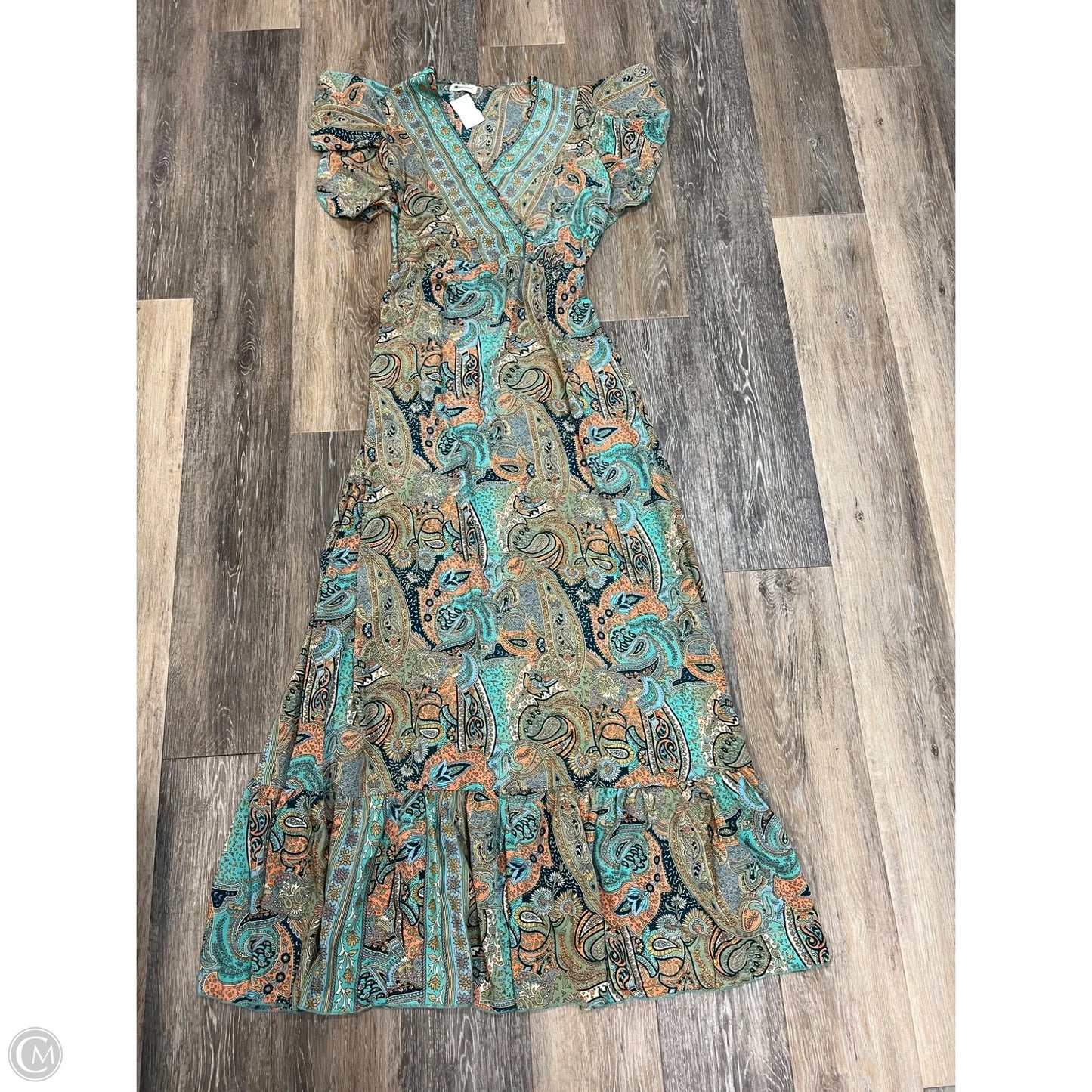 Dress Casual Maxi By Natur Paradise In Multi-colored, Size: S