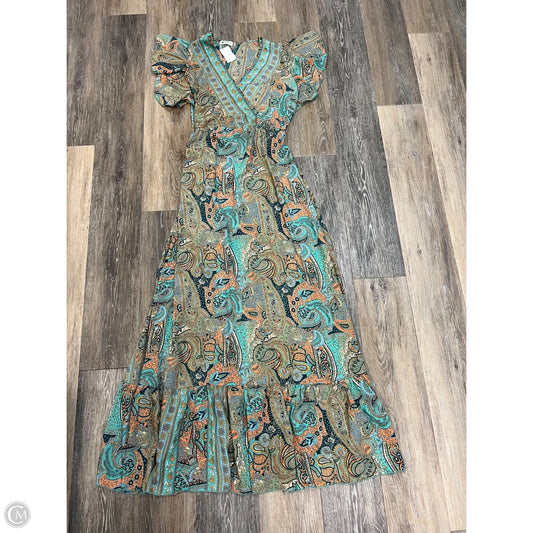 Dress Casual Maxi By Natur Paradise In Multi-colored, Size: S