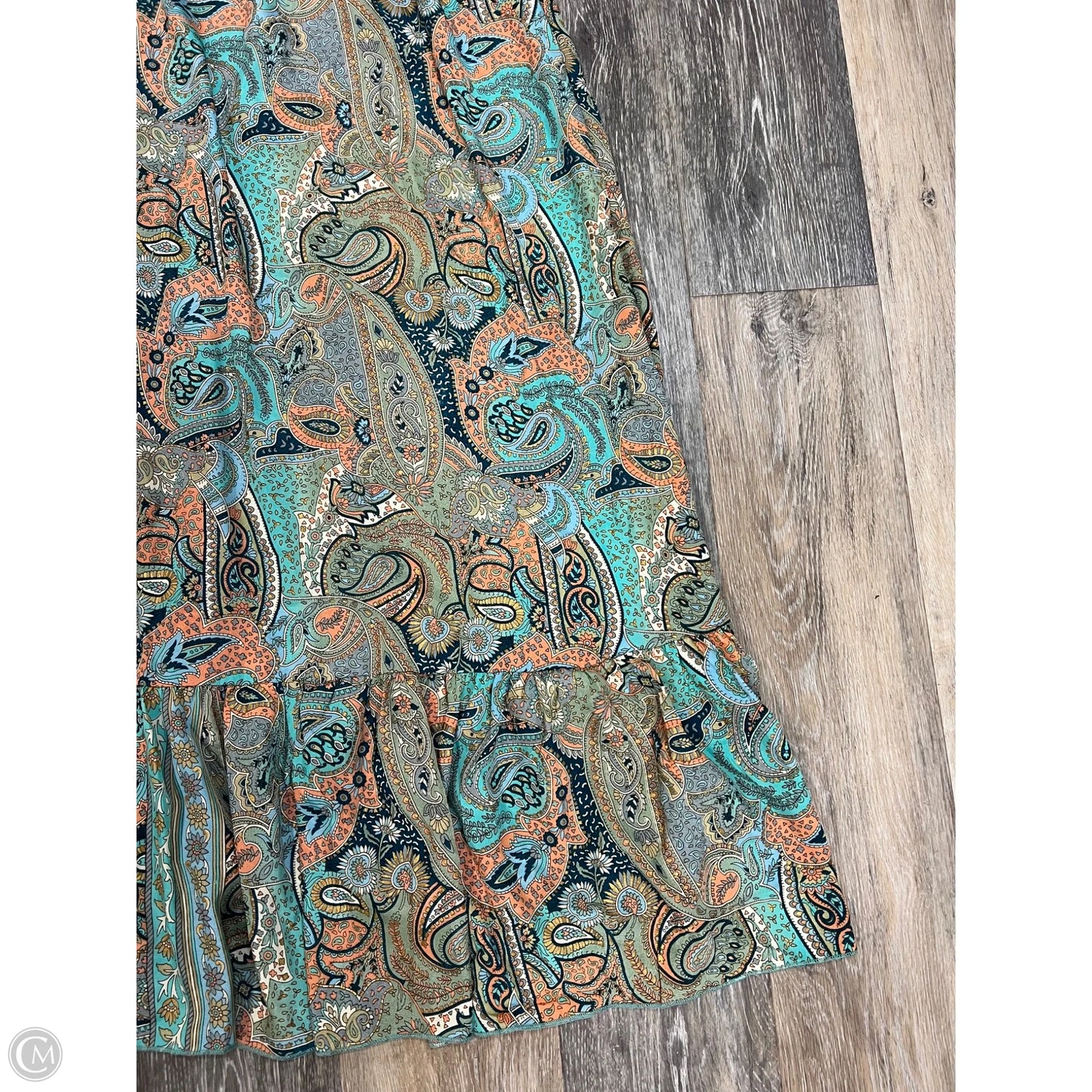 Dress Casual Maxi By Natur Paradise In Multi-colored, Size: S