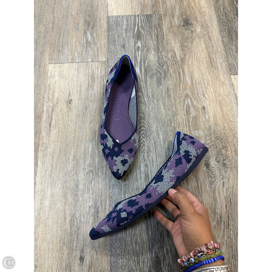Shoes Flats By Rothys In Purple, Size: 8.5