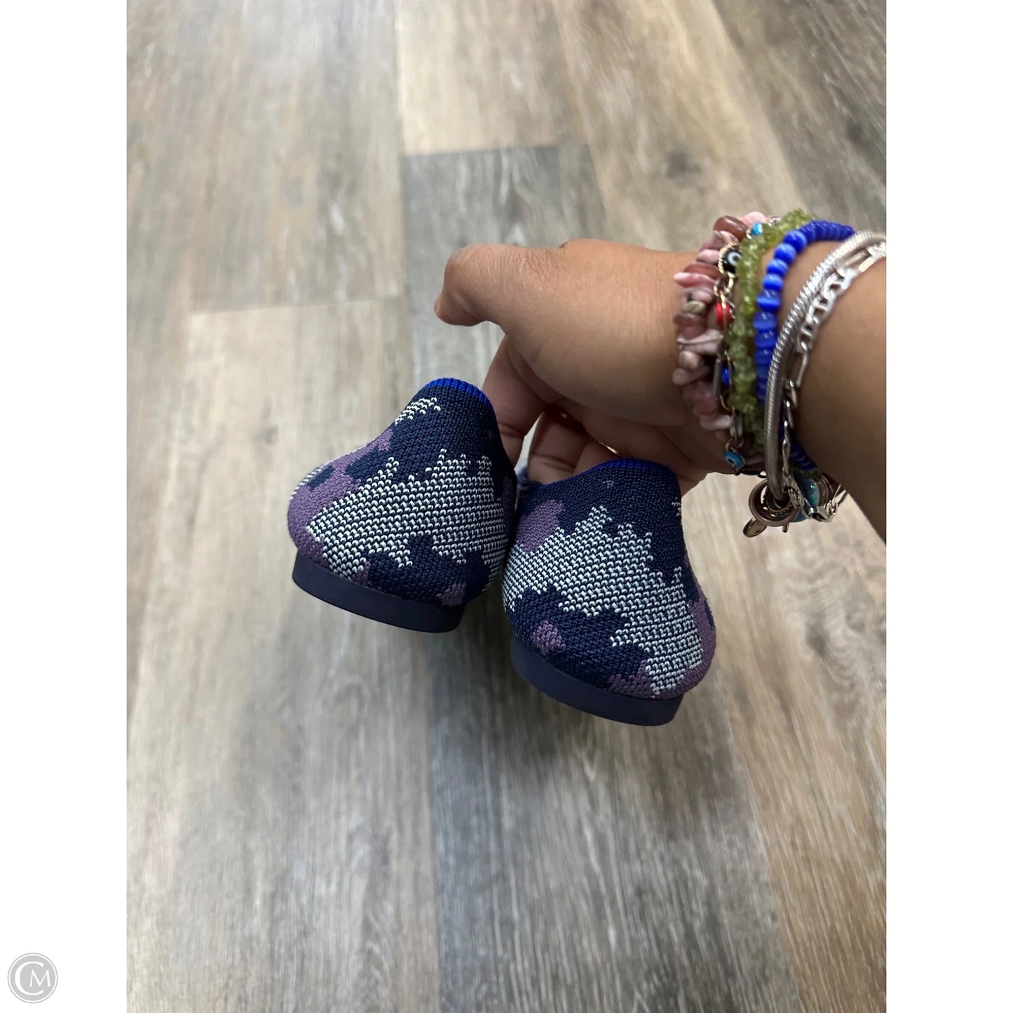 Shoes Flats By Rothys In Purple, Size: 8.5
