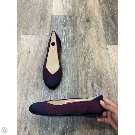 Shoes Flats By Rothys In Maroon, Size: 8
