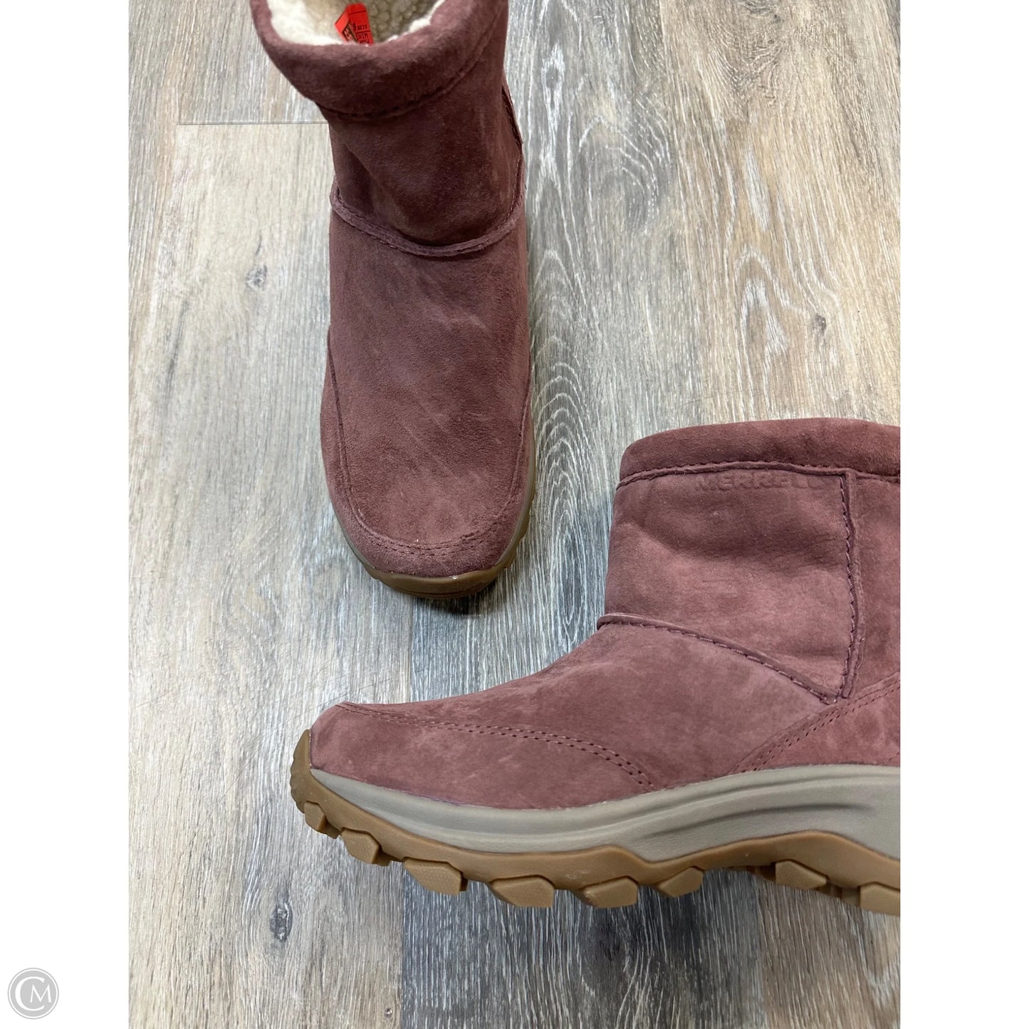 Boots Snow By Merrell In Maroon, Size: 9