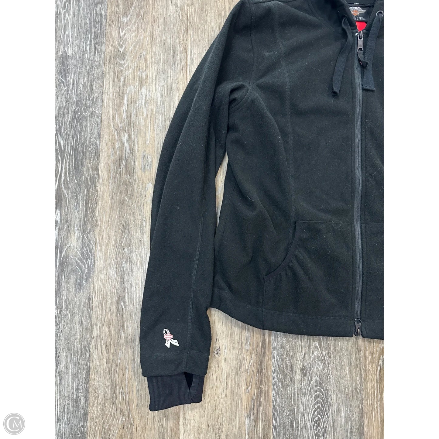Jacket Fleece By Harley Davidson In Black, Size: L