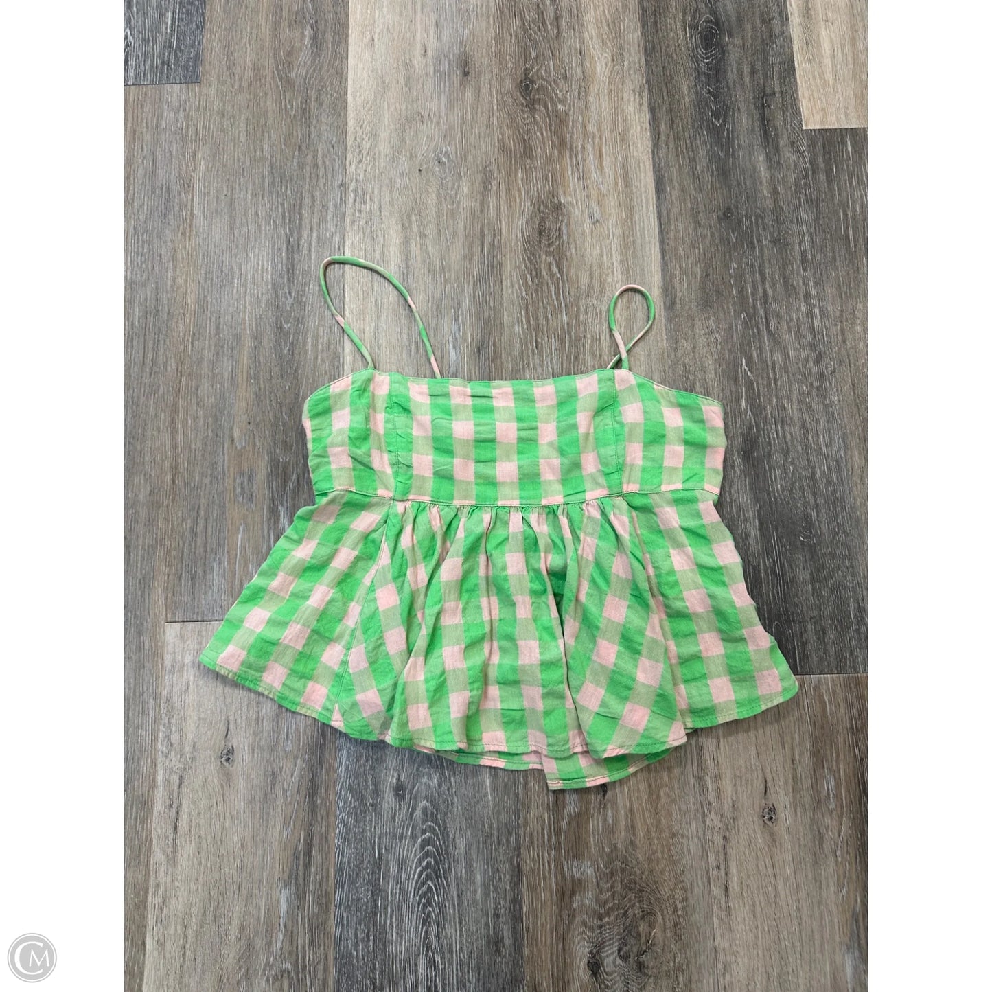 Tank Top By Free People In Green, Size: S