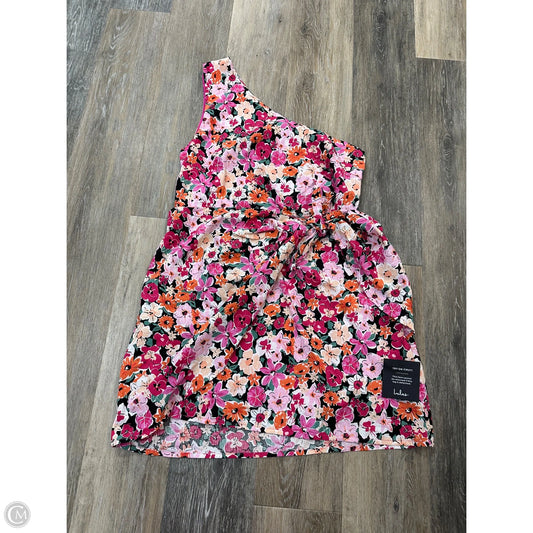 Dress Casual Short By Lulus In Floral Print, Size: L