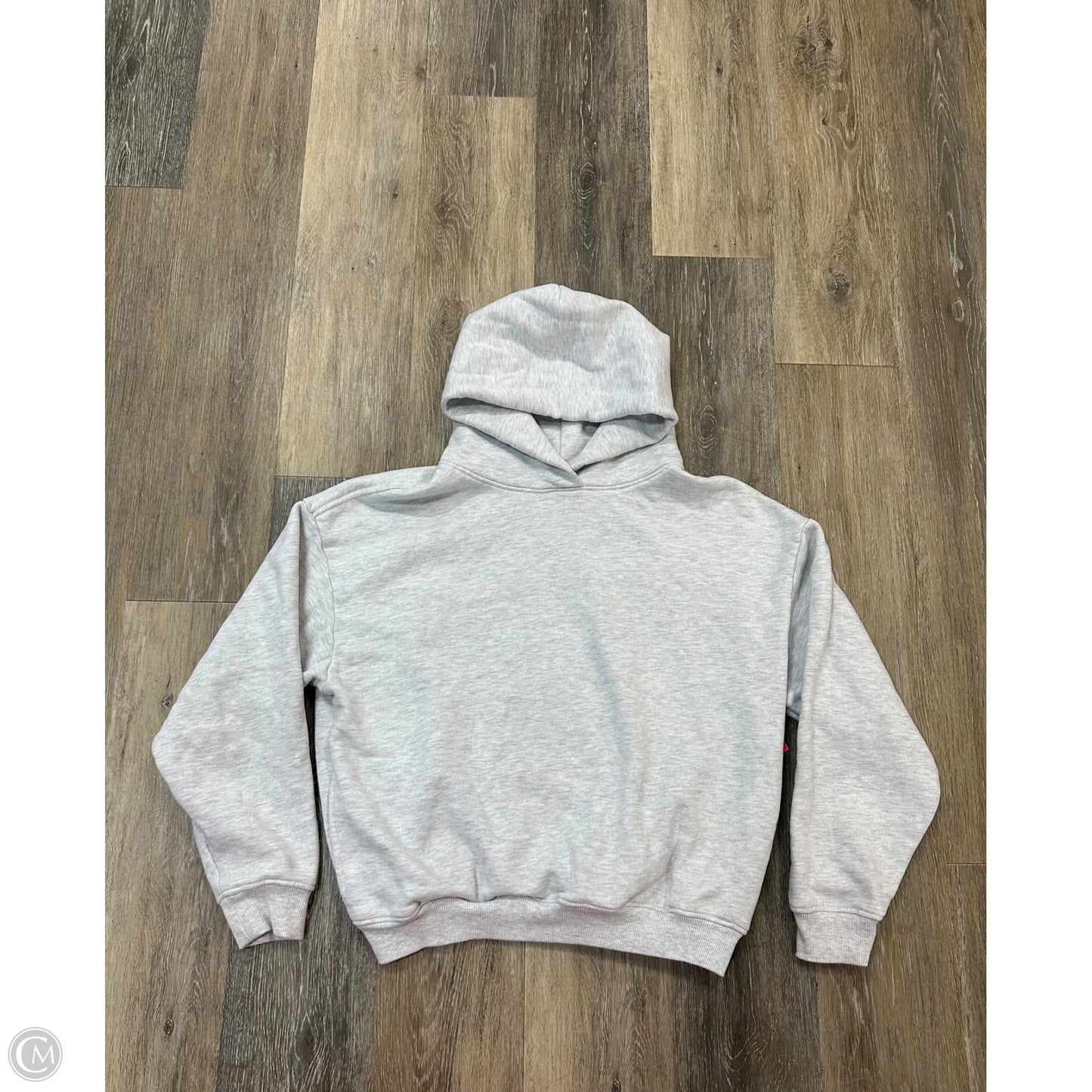 Sweatshirt Hoodie By Lazy Sunday In Grey, Size: S