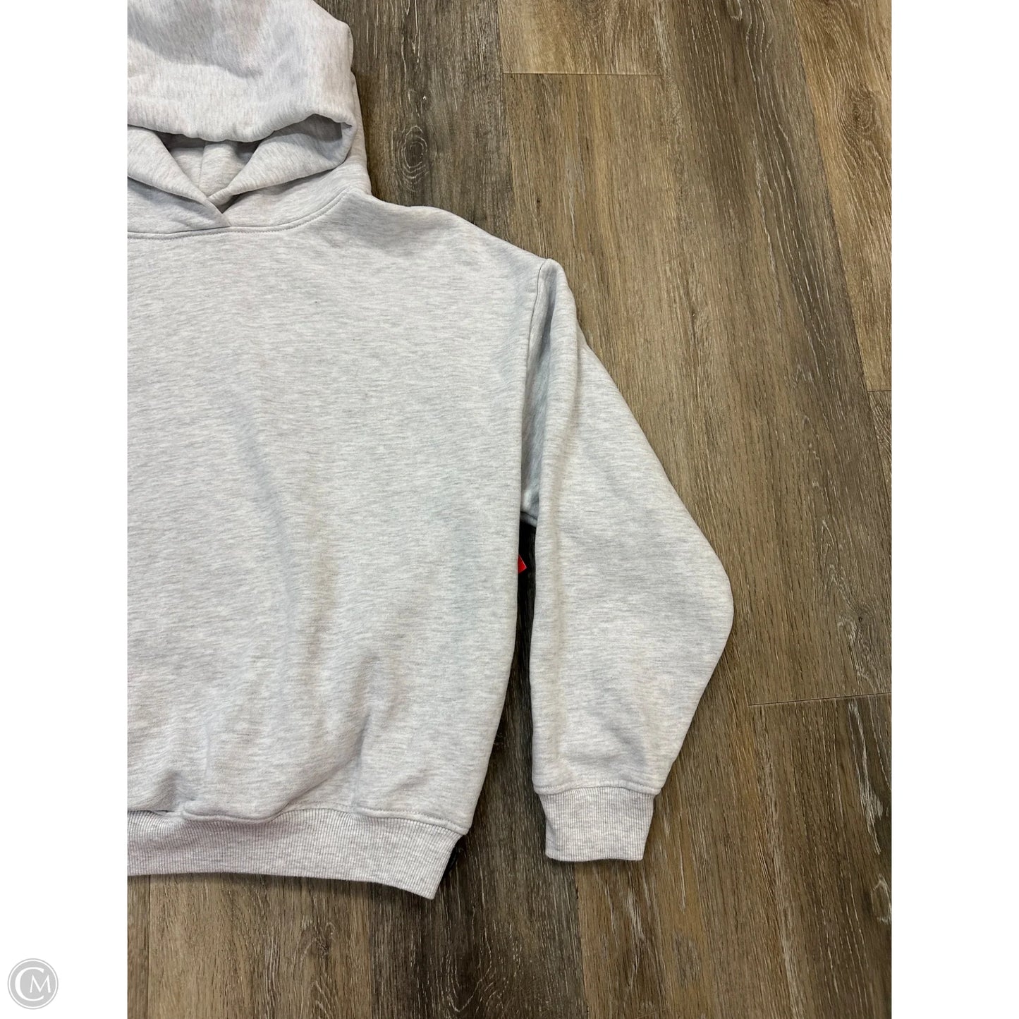 Sweatshirt Hoodie By Lazy Sunday In Grey, Size: S