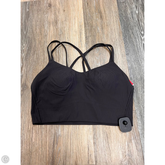 Athletic Bra By Lululemon In Grey, Size: L