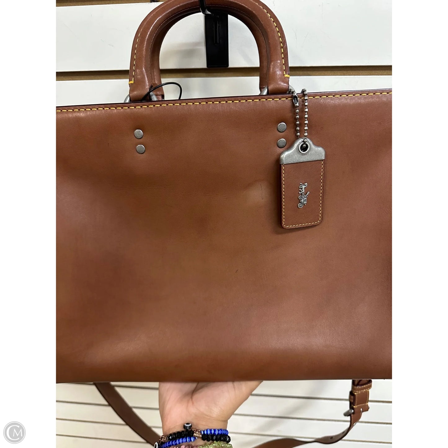 Tote Designer By Coach, Size: Large