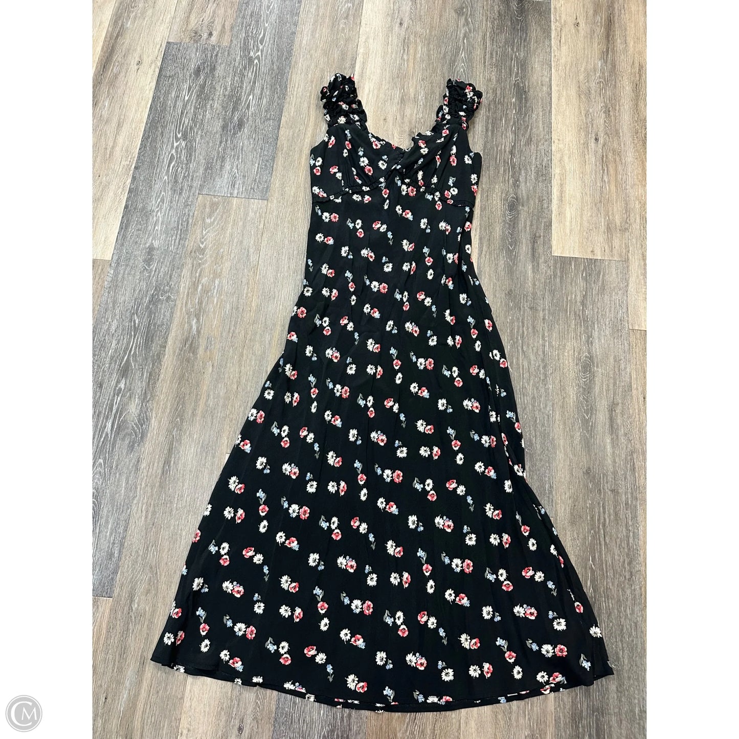 Dress Casual Maxi By Gap In Black, Size: S