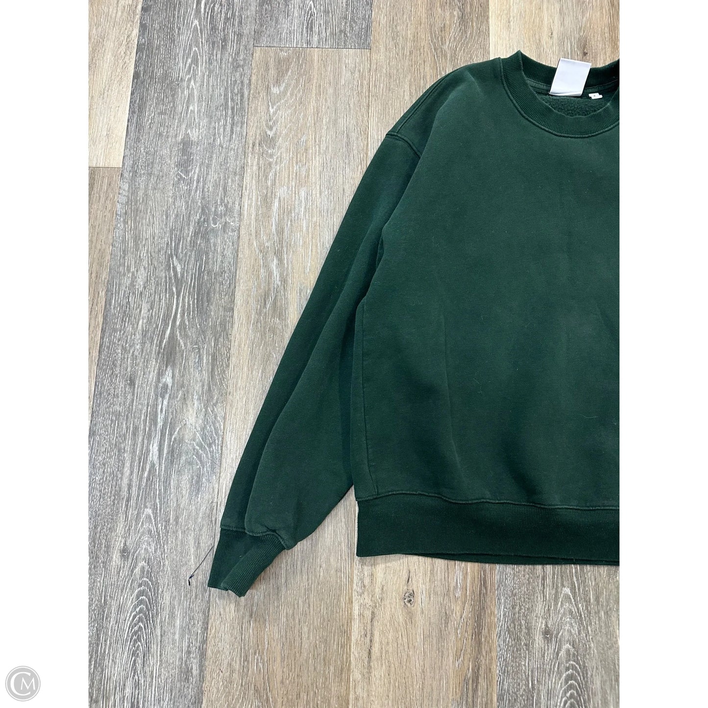 Athletic Sweatshirt Crewneck By Aritzia In Green, Size: S