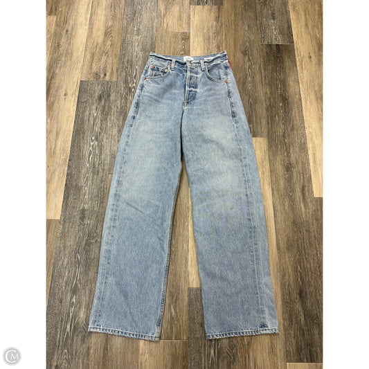 Jeans Straight By Citizens Of Humanity In Blue Denim, Size: 0