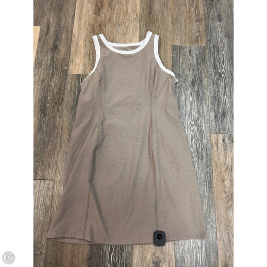 -Athletic Dress By Beyond Yoga In Tan, Size: Xl