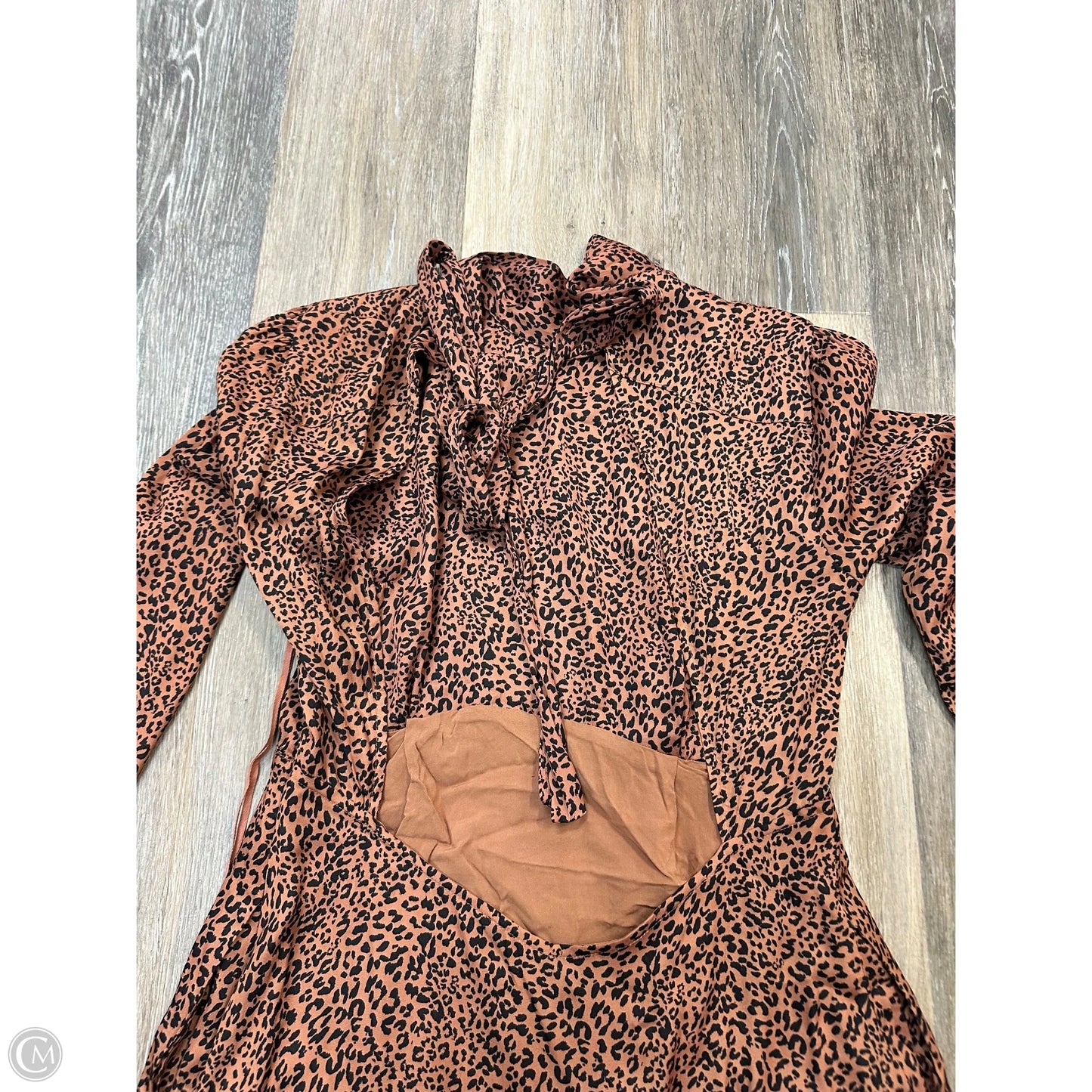Dress Casual Maxi By Free People In Animal Print, Size: 6