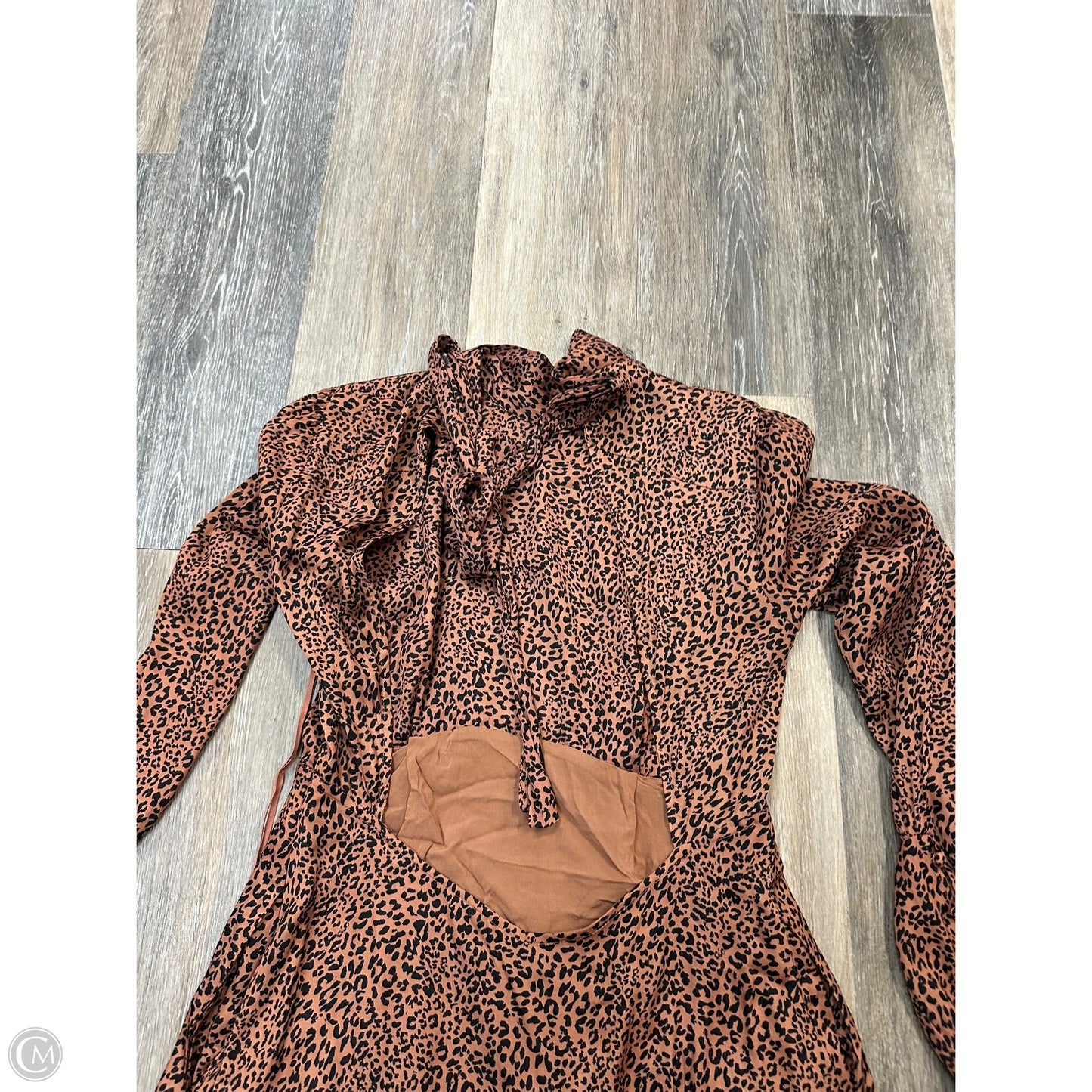 Dress Casual Maxi By Free People In Animal Print, Size: 6